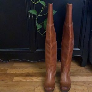 Frye over the knee boots